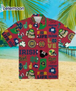 Notre Dame Hawaiian Shirt Gift For Family