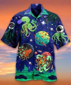 Love Ocean Forever Hawaiian Shirt Octopus