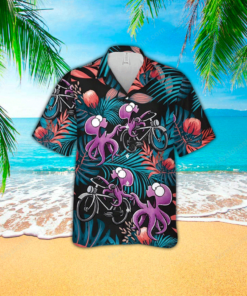 Octopus Hawaiian Shirt Size Fron S To 5xl