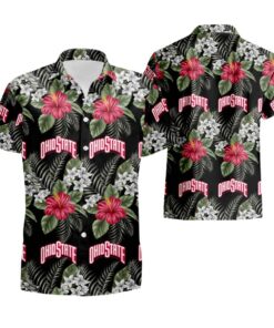 Ohio State Buckeyes Aloha Shirt Hawaiian Summer Gift