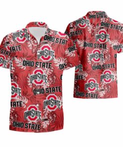 Ohio State Red Buckeyes Hawaii Shirt New Gift For Summer