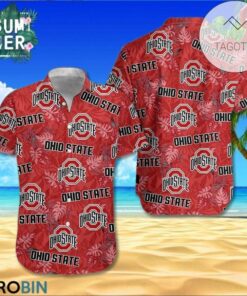 Ohio State Buckeyes Football Aloha Shirt Gift
