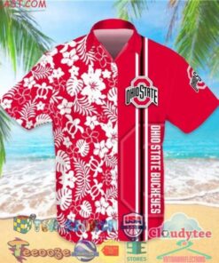 Ohio State Buckeyes Aloha Shirt Hawaiian Summer Gift