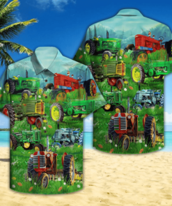 Tractor Hawaiian Aloha Shirt For Men And Women