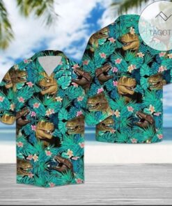 Order Tropical 2022 Authentic T Rex Hawaiian Shirt