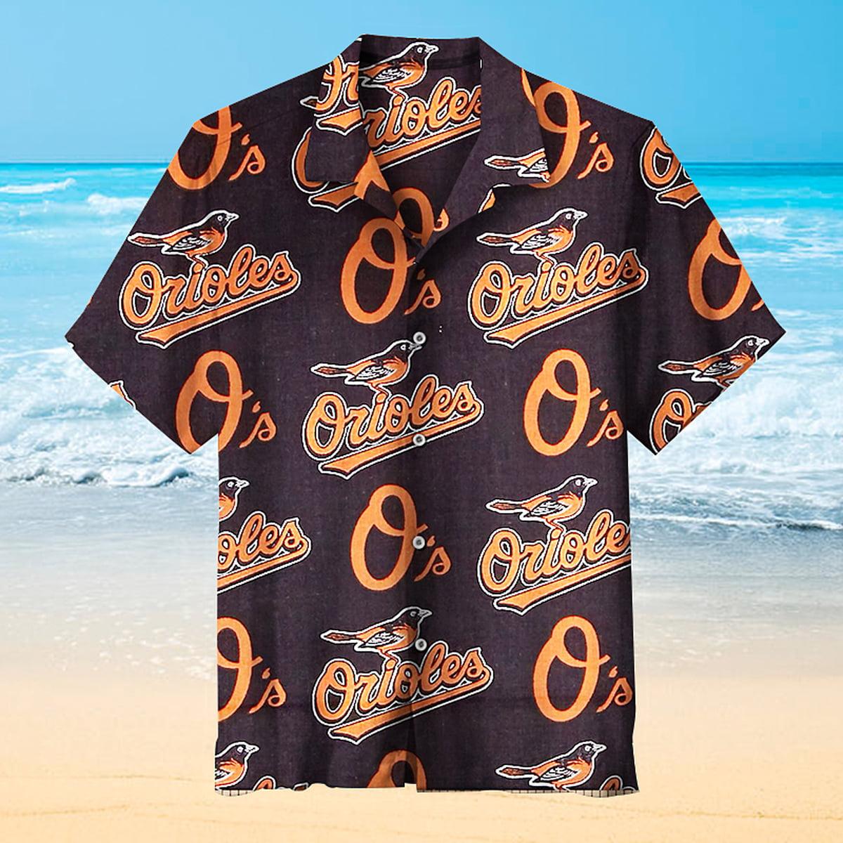 Mlb Baseball Shirt Summer Orioles Hawaiian Shirt