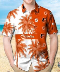 Palm Tree Orioles Hawaiian Shirt For Men Women