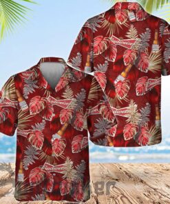 Palm Tropical Vibe Hawaiian Budweiser Shirt