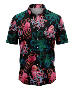 Octopus Hawaiian Shirt For Men Women