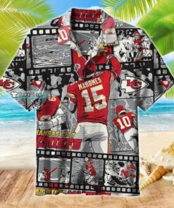 Patrick Mahomes Kansas City Chiefs Hawaiian Shirt