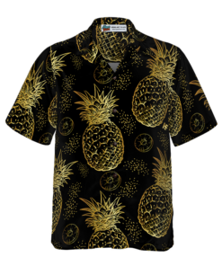 Pattern Pineapple Hawaiian Shirt For Men Women