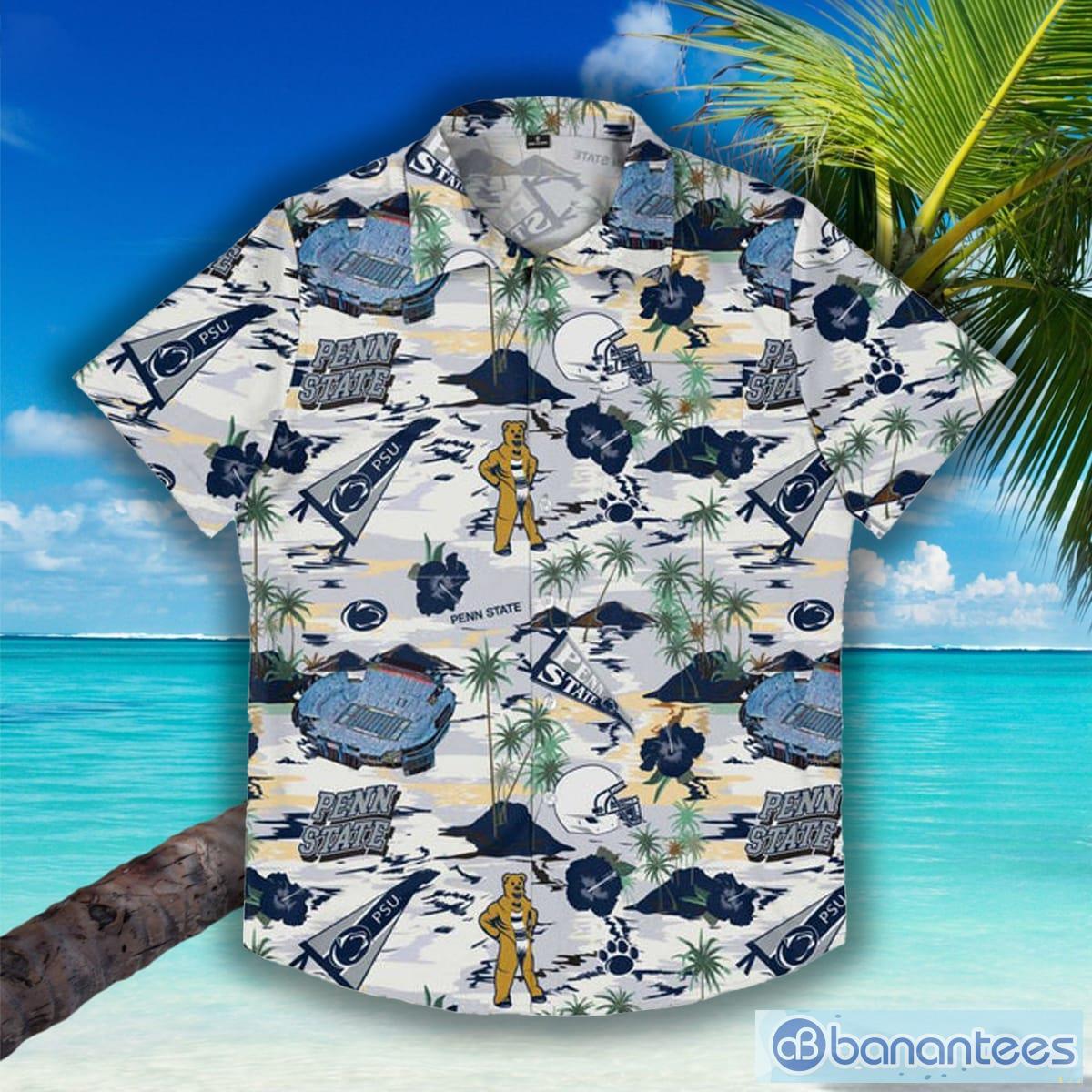 Men’s Colosseum White Notre Dame Fighting Irish Spontaneous Is Romantic Camp Hawaiian Shirt