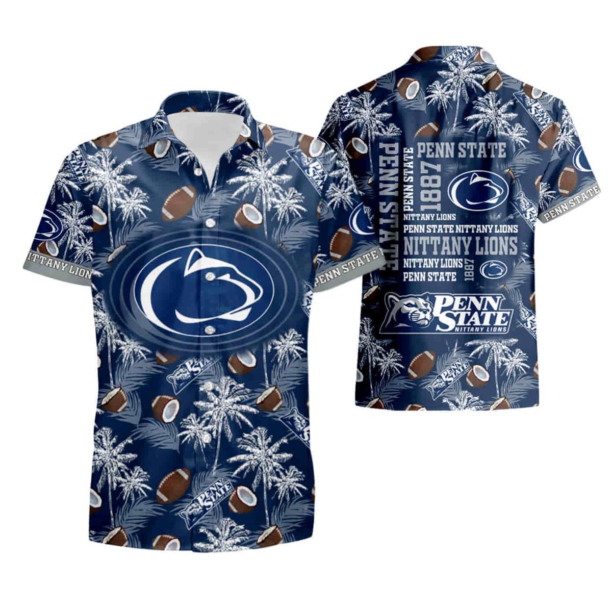 Penn State Nittany Lions Hawaii Shirt Gift