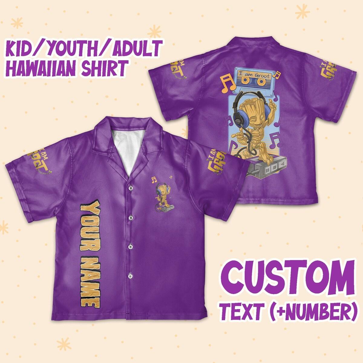 Personalize Get Your Groot On Guardians Of The Galaxy Hawaiian Shirt Outfit For Men