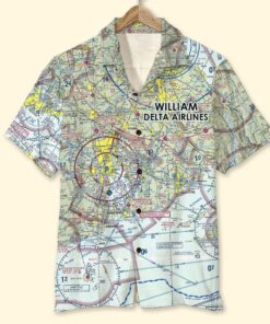 Personalized Aviation Hawaiian Shirt Gift For Summer