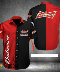 Personalized Multicolor Budweiser Hawaiian Shirt