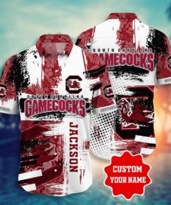 Personalized South Carolina Gamecock Hawaiian Shirt