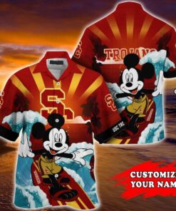 Trojans Summer Usc Hawaiian Shirt Size Fron S To 5xl