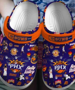 Phoenix Suns Basketball Crocs Gift For Fans