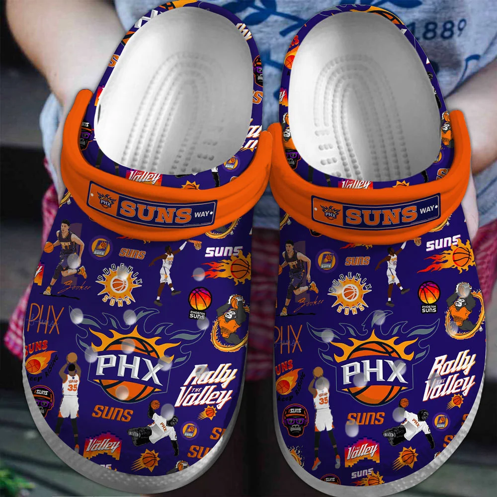 Phoenix Suns Basketball Crocs Gift For Fans