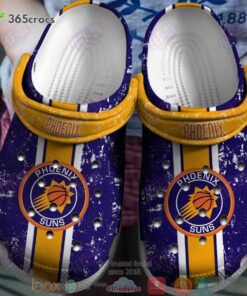 Phoenix Suns Navy-orange Crocs Clog Shoes Gift