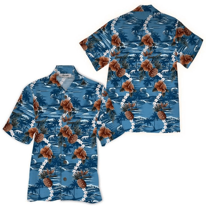 Fashion Travis Kelce Vintage Hawaiian Shirt