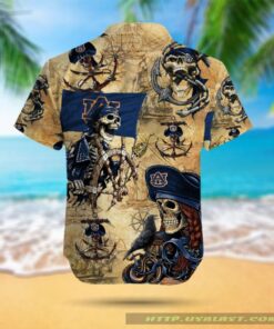 Pirates Auburn Hawaiian Shirt Size Fron S To 5xl