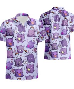 Pokemon Gengar Hawaiian Shirt Gift