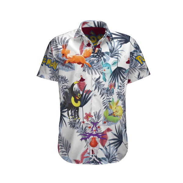 Pokemon Hawaiian Aloha Shirt Gift For Fans