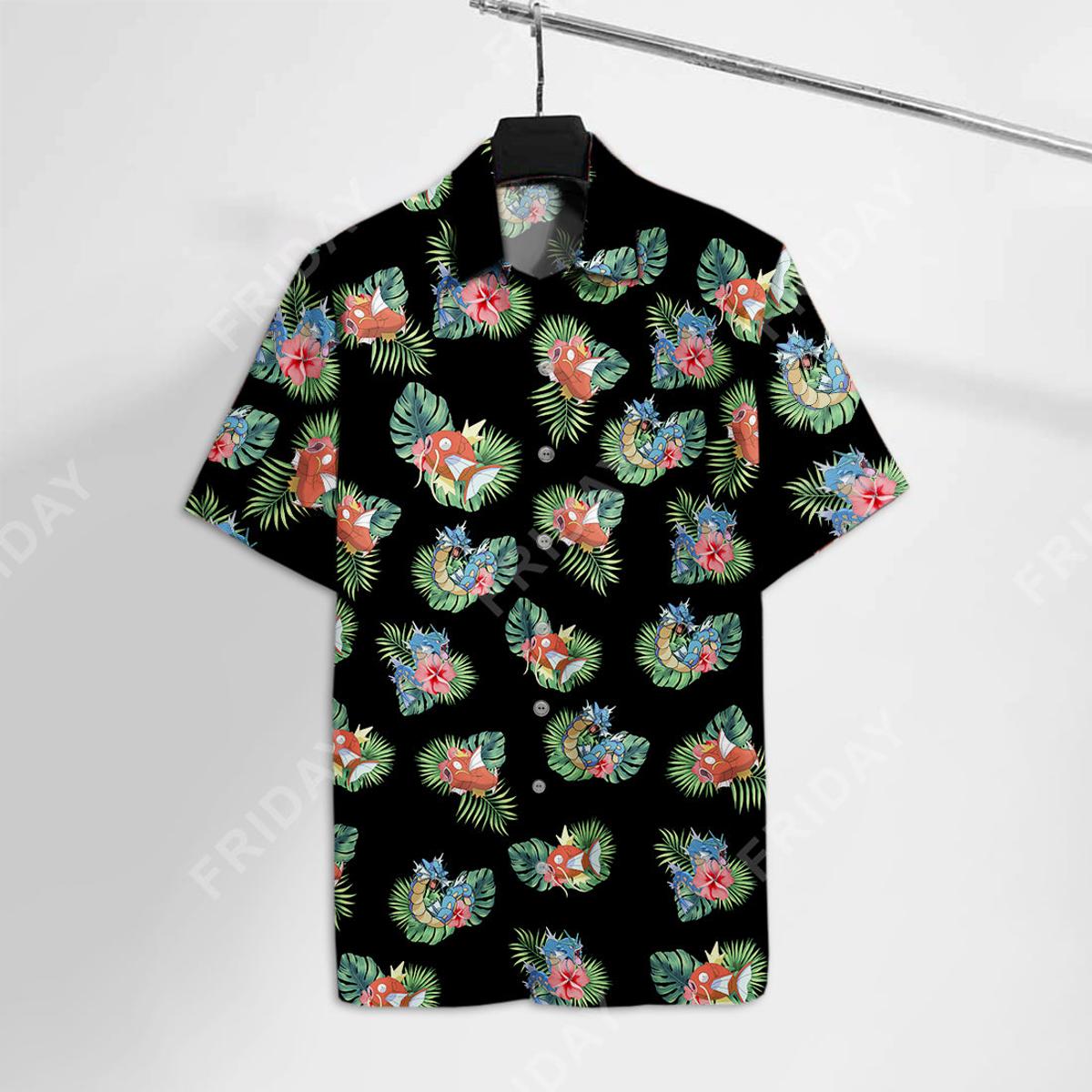 Pokemon Eevee Tropical Beach Hawaiian Shirt