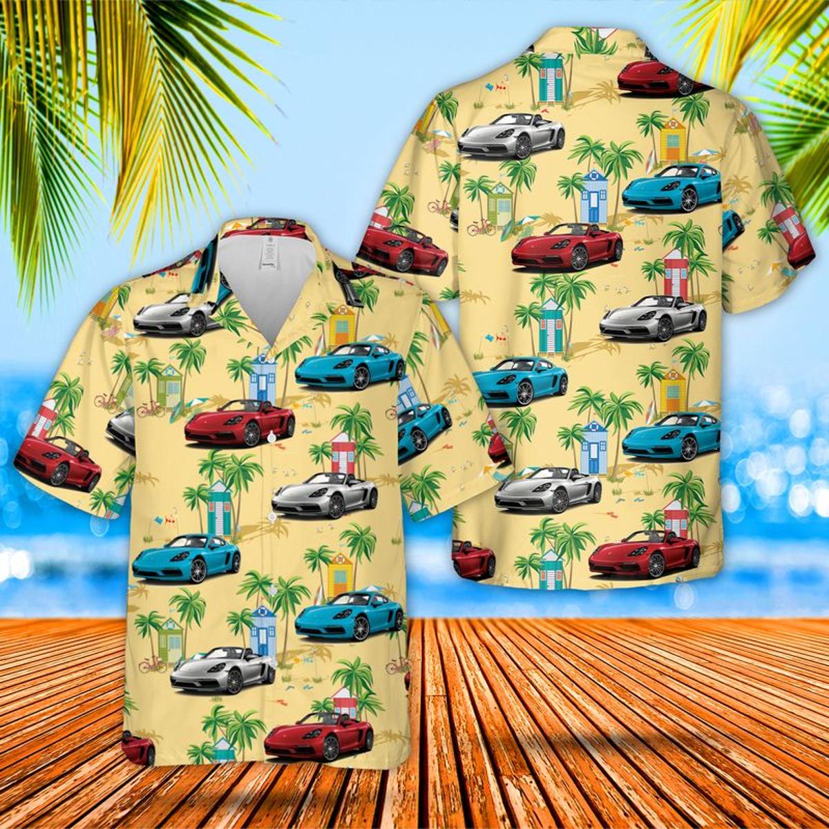 Tlmus-porsche Authentic Hawaiian Shirt Funny For Fans