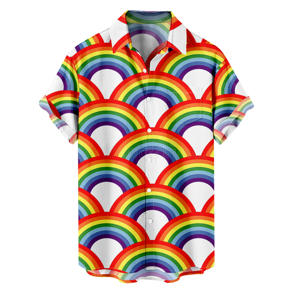 Lgbt Gay Pride Hawaiian Shirt For Men Women