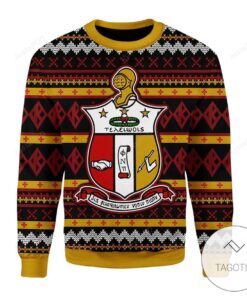 Psi Alpha Kappa Alpha Ugly Christmas Sweater For Men And Women