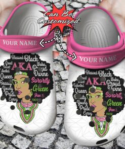 Queen Custom Name Aka Crocs For Men Woman