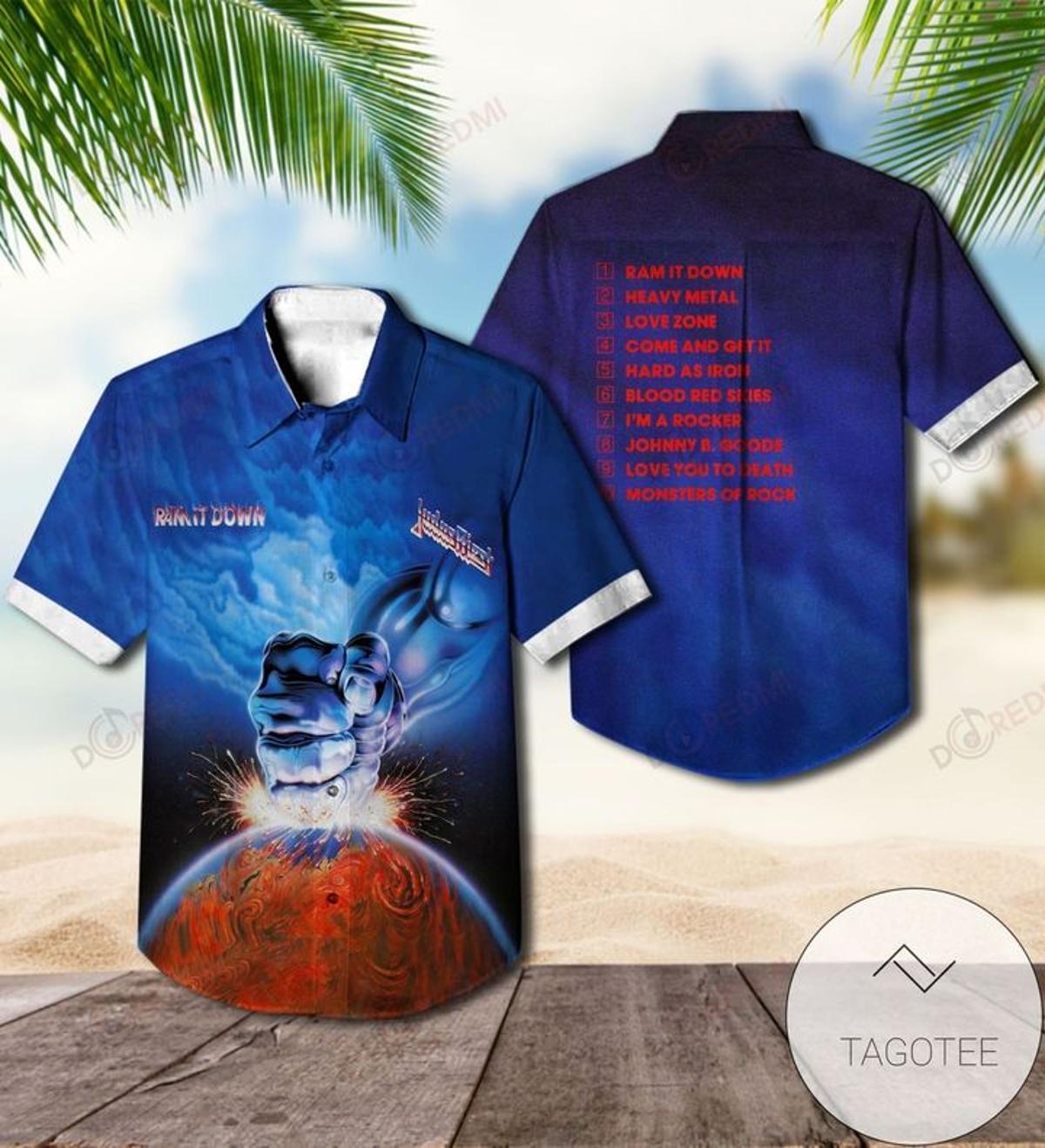 Casual Wrinkle Free Summer Stitch Regular Fit Top Jellyfish Hawaiian Shirt For Men Women