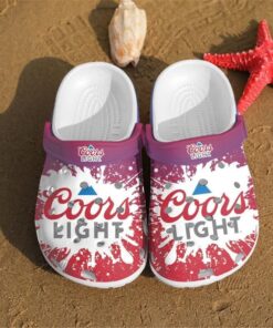 Red  Classic Coors Crocs For Fans