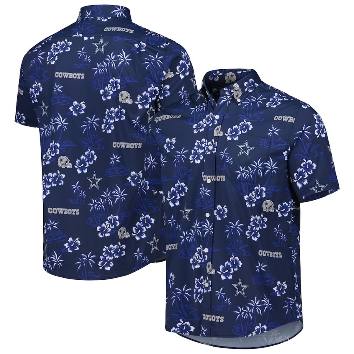 Navy Penn State Nittany Lions Hawaiian Shirt