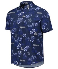 Reyn Spooner Kekai Button Dallas Cowboys Hawaiian Shirt 2