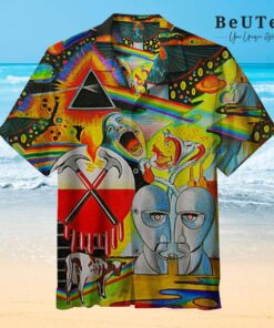 Rock Band Classic Pink Floyd Hawaiian Shirt Size Fron S To 5xl