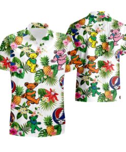 Rock Band Full Printed Summer Grateful Dead Hawaiian Shirt 1