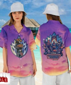 Rocket Raccoon Guardians Of The Galaxy Hawaiian Shirt Gifts Idea