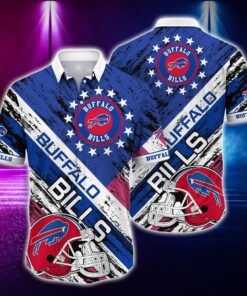 Rugby Helmet Buffalo Bills Hawaiian Shirt For Men Women