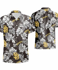 San Diego Padres Tropical Flower Hawaiian Shirt Gift