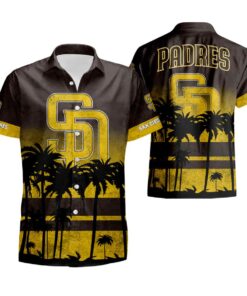 San Diego Padres Tropical Hawaiian Shirt Summer Gift