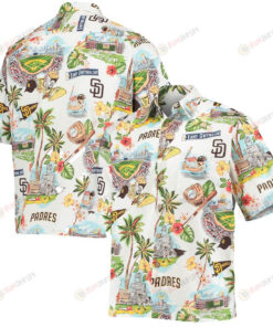 San Diego Padres Gold Reyn Spooner Cooperstown Hawaiian Shirt Best Gift