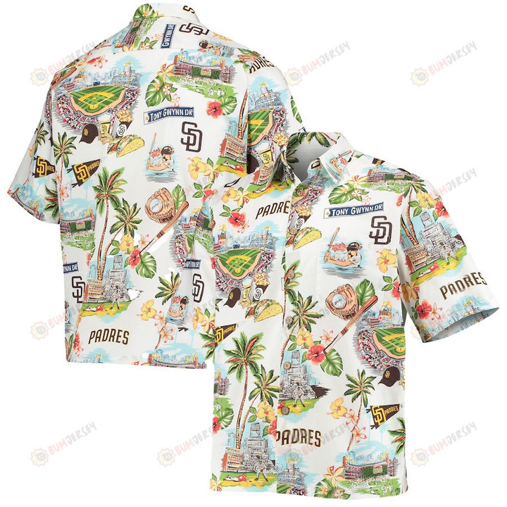 Vintage Mlb Chicago White Sox Hawaiian Shirt Gifts Idea