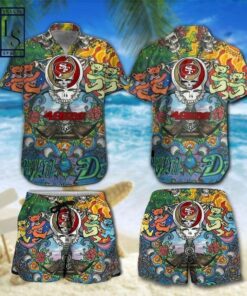 San Francisco 49ers Grateful Dead Niners Hawaii Shirt Gift For Family