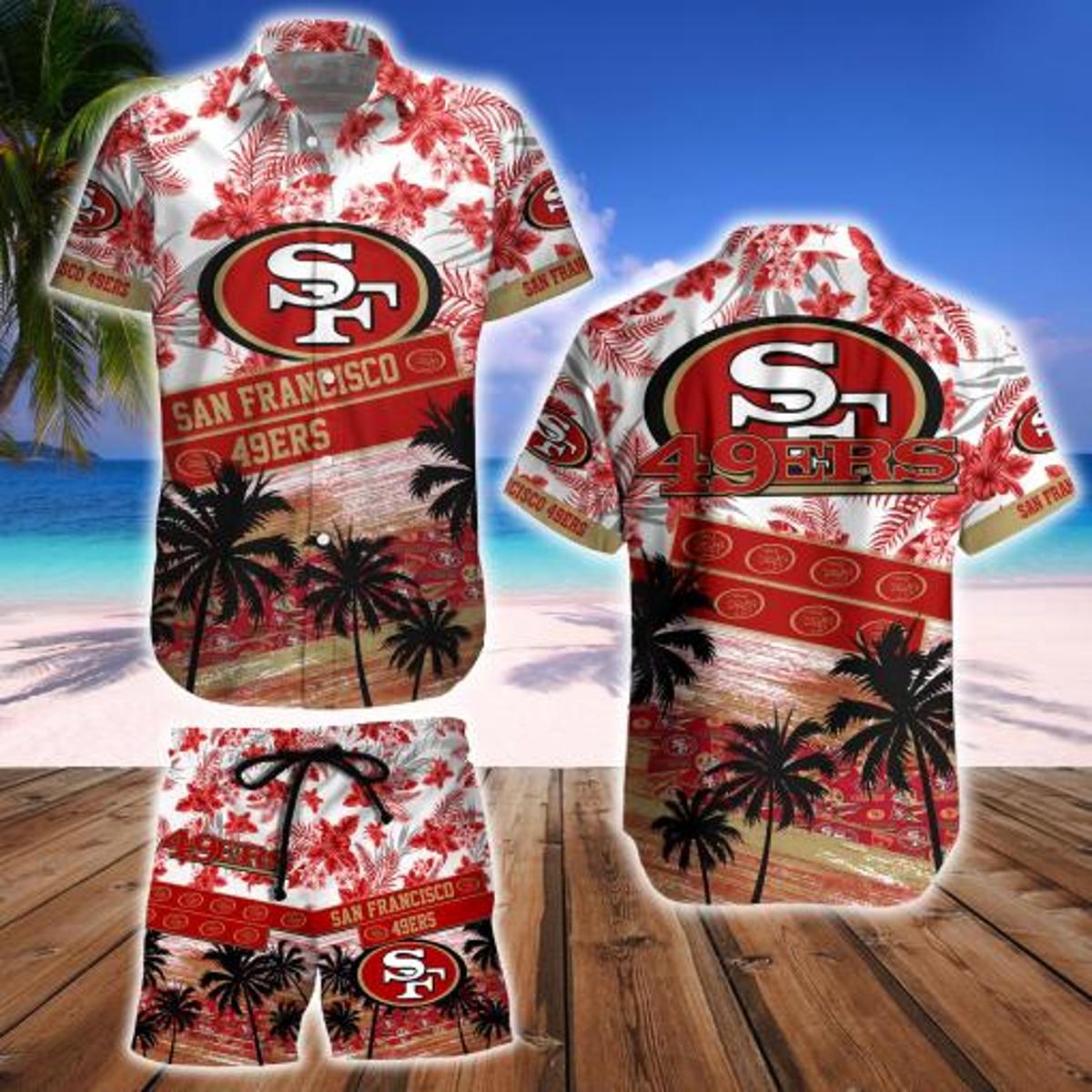 San Francisco 49ers Hawaiian Shirt Gift For Fans