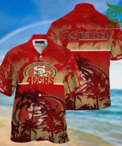 San Francisco 49ers Hawaiian Shirt Gift For Summer