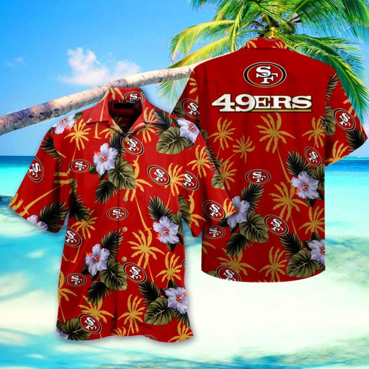 San Francisco 49ers Hawaiian Summer Shirt